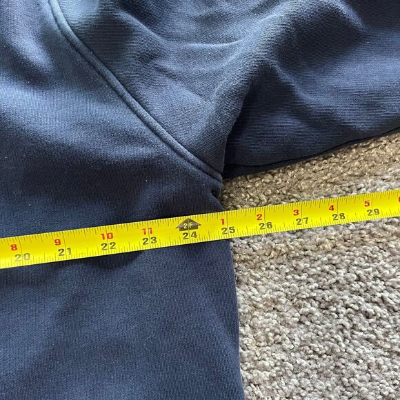 VTG Y2K Nike Grey Tag Pullover Crewneck Sweatshirt Navy Blue Mens Size XL - Picture 5 of 6